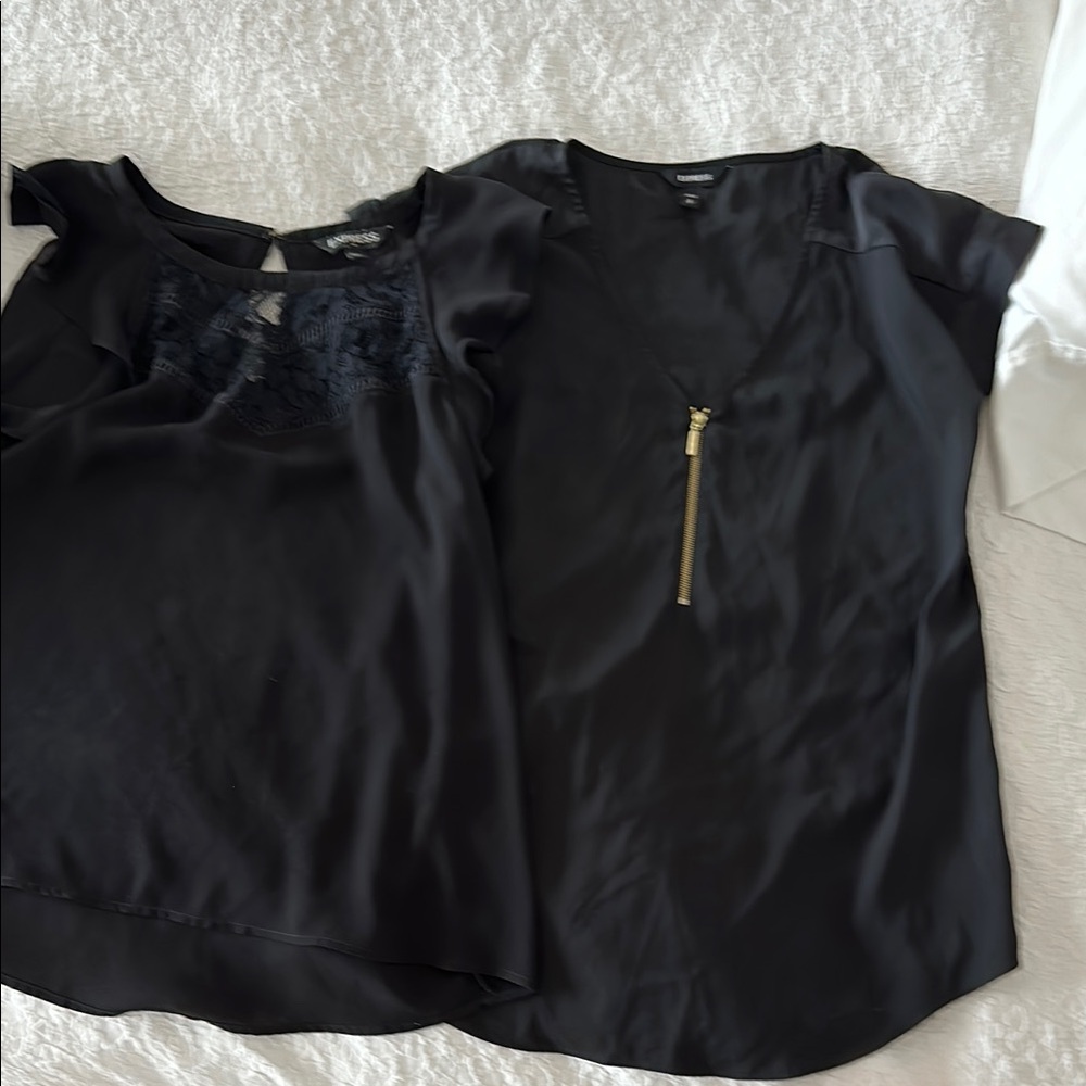 Elegant Black Women's Tops